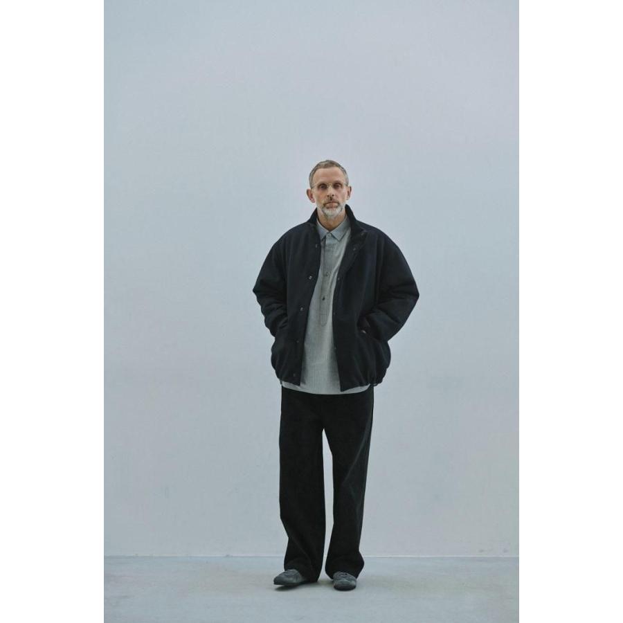 STILL BY HAND スティルバイハンド / PT03263 - BLUE CHARCOAL コーデュロイ ストレートパンツ Corduroy straight pants | STILL BY HAND | 10