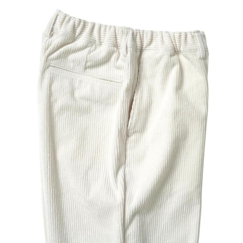 STILL BY HAND スティルバイハンド / PT03263 - OFF WHITE コーデュロイ ストレートパンツ Corduroy straight pants | STILL BY HAND | 03