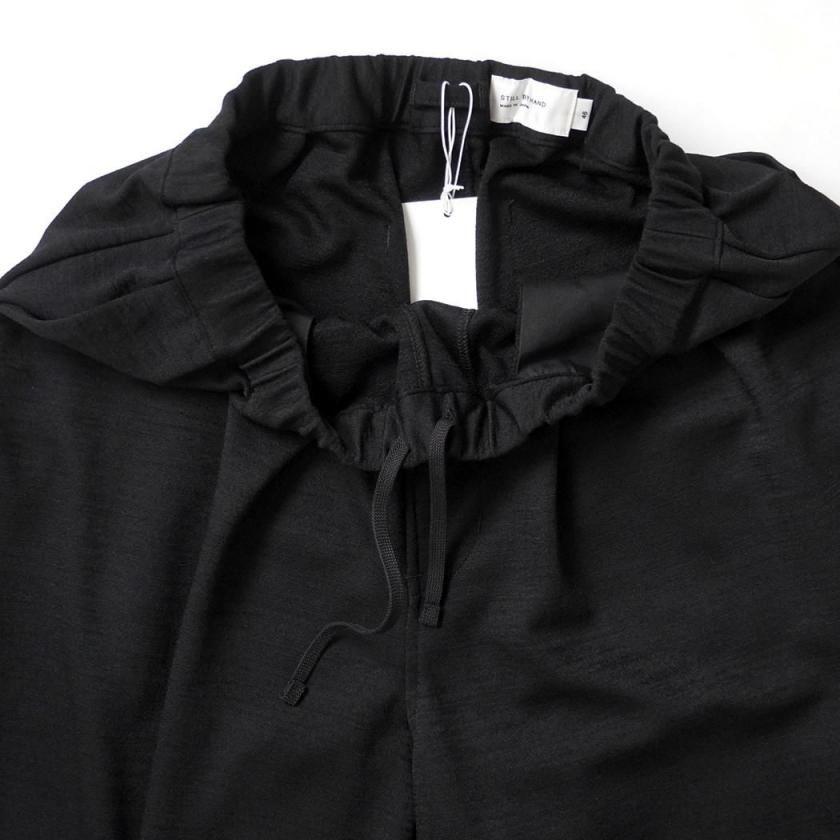 STILL BY HAND スティルバイハンド / CS06263 - BLACK ウールジャージー ワイドパンツ Wide jersey pants | STILL BY HAND | 04