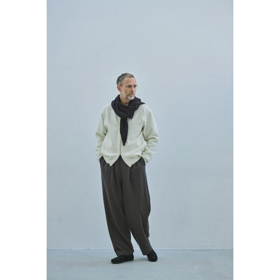 STILL BY HAND スティルバイハンド / CS06263 - BLACK ウールジャージー ワイドパンツ Wide jersey pants | STILL BY HAND | 07