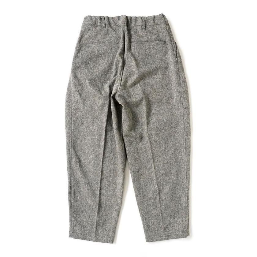 kontor / KON-PT06263 - LIGHT BROWN 3タック ツイードパンツ Three-pleats textured tweed slacks |  | 01