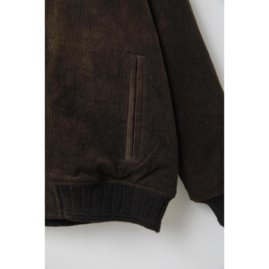 kontor / KON-BL04263 - CHARCOAL コーデュロイブルゾン Wool ribbed short blouson |  | 03