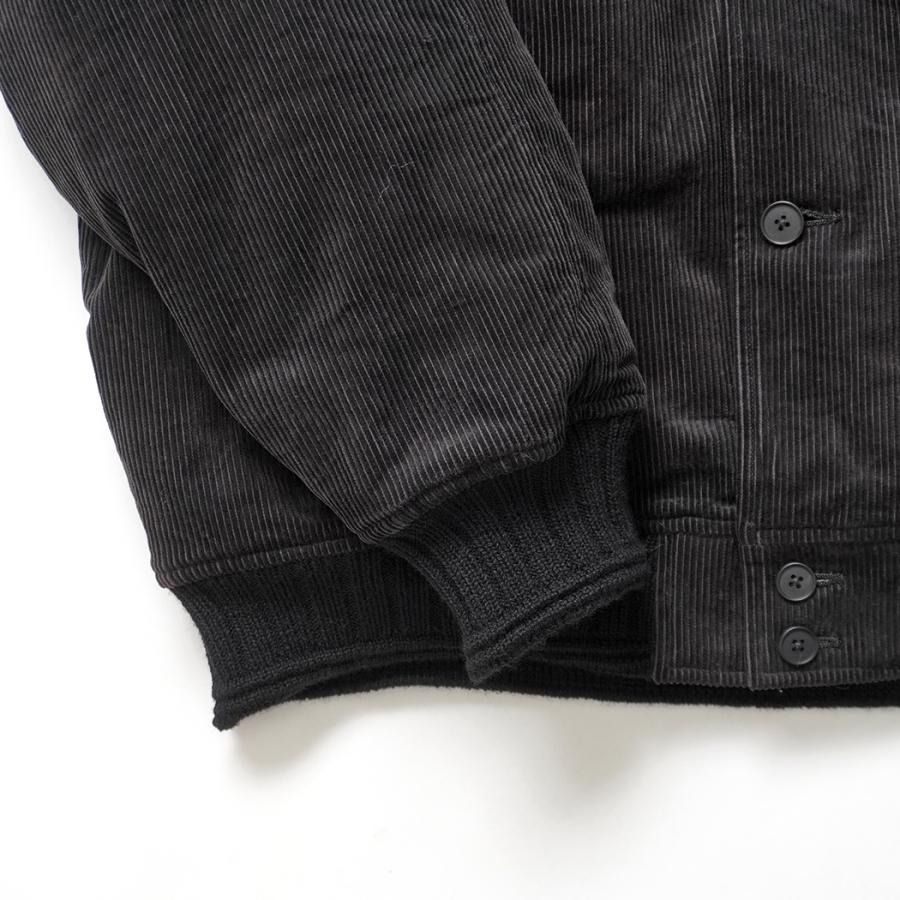 kontor / KON-BL04263 - CHARCOAL コーデュロイブルゾン Wool ribbed short blouson |  | 03
