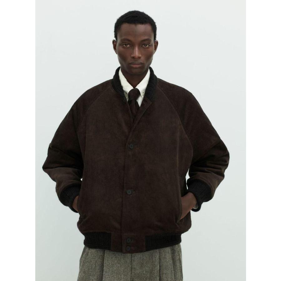 kontor / KON-BL04263 - CHARCOAL コーデュロイブルゾン Wool ribbed short blouson |  | 06
