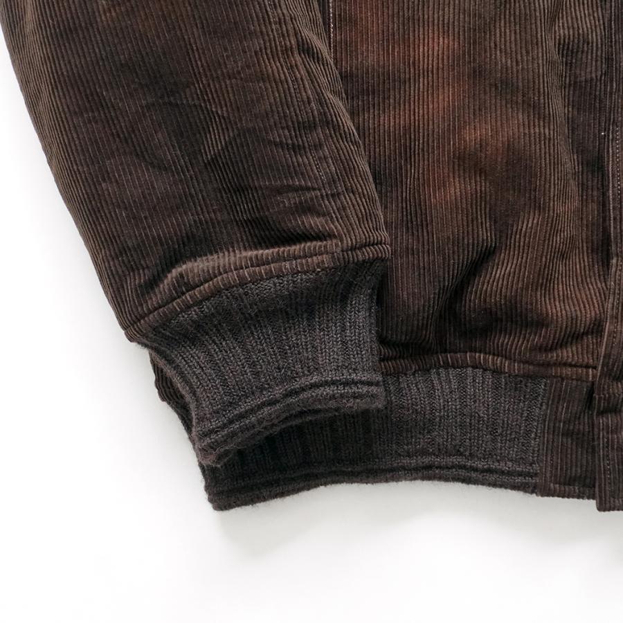 kontor / KON-BL04263 - BROWN コーデュロイブルゾン Wool ribbed short blouson |  | 03