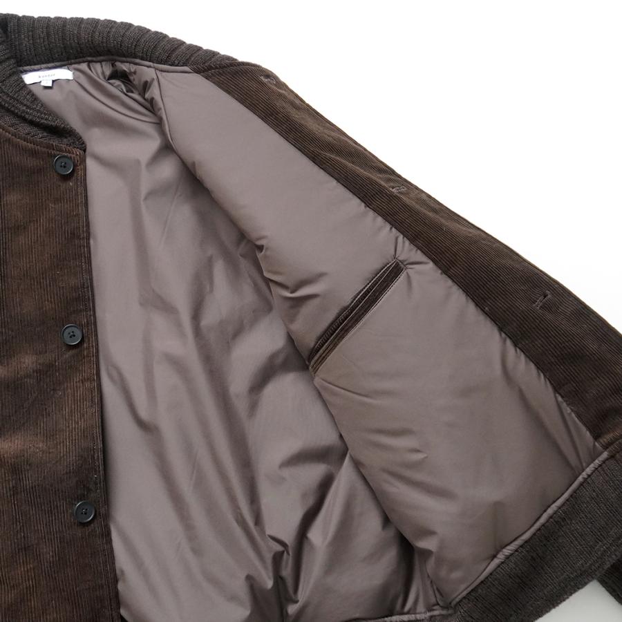 kontor / KON-BL04263 - BROWN コーデュロイブルゾン Wool ribbed short blouson |  | 05