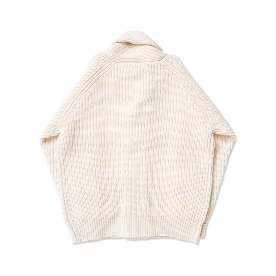 WLP / SHAWL COLLAR CARDIGAN - IV RL2520 アイボリー |  | 01