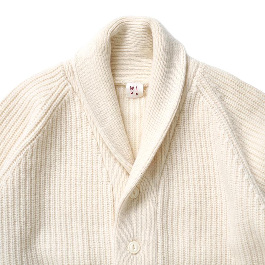 WLP / SHAWL COLLAR CARDIGAN - IV RL2520 アイボリー |  | 02