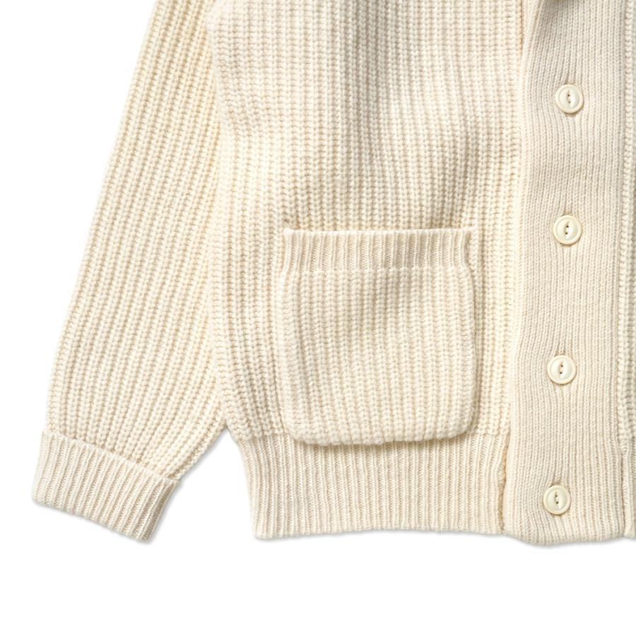 WLP / SHAWL COLLAR CARDIGAN - IV RL2520 アイボリー |  | 03