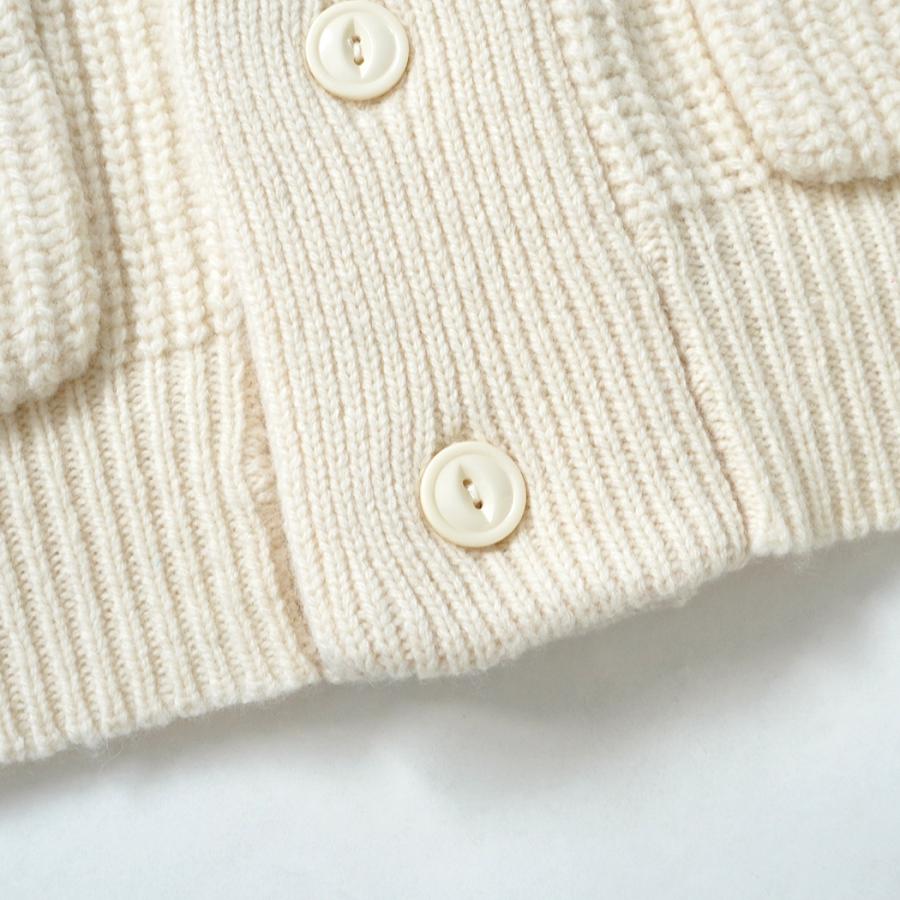 WLP / SHAWL COLLAR CARDIGAN - IV RL2520 アイボリー |  | 04