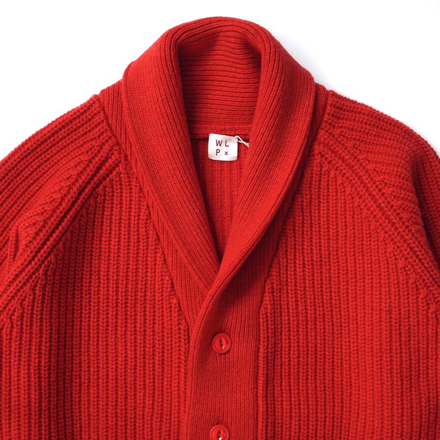 WLP / SHAWL COLLAR CARDIGAN - RD RL2520 レッド |  | 02