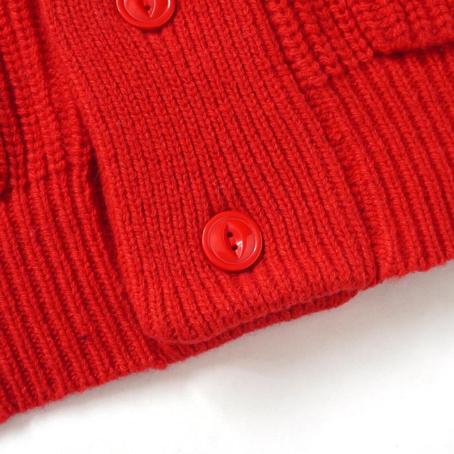 WLP / SHAWL COLLAR CARDIGAN - RD RL2520 レッド |  | 04