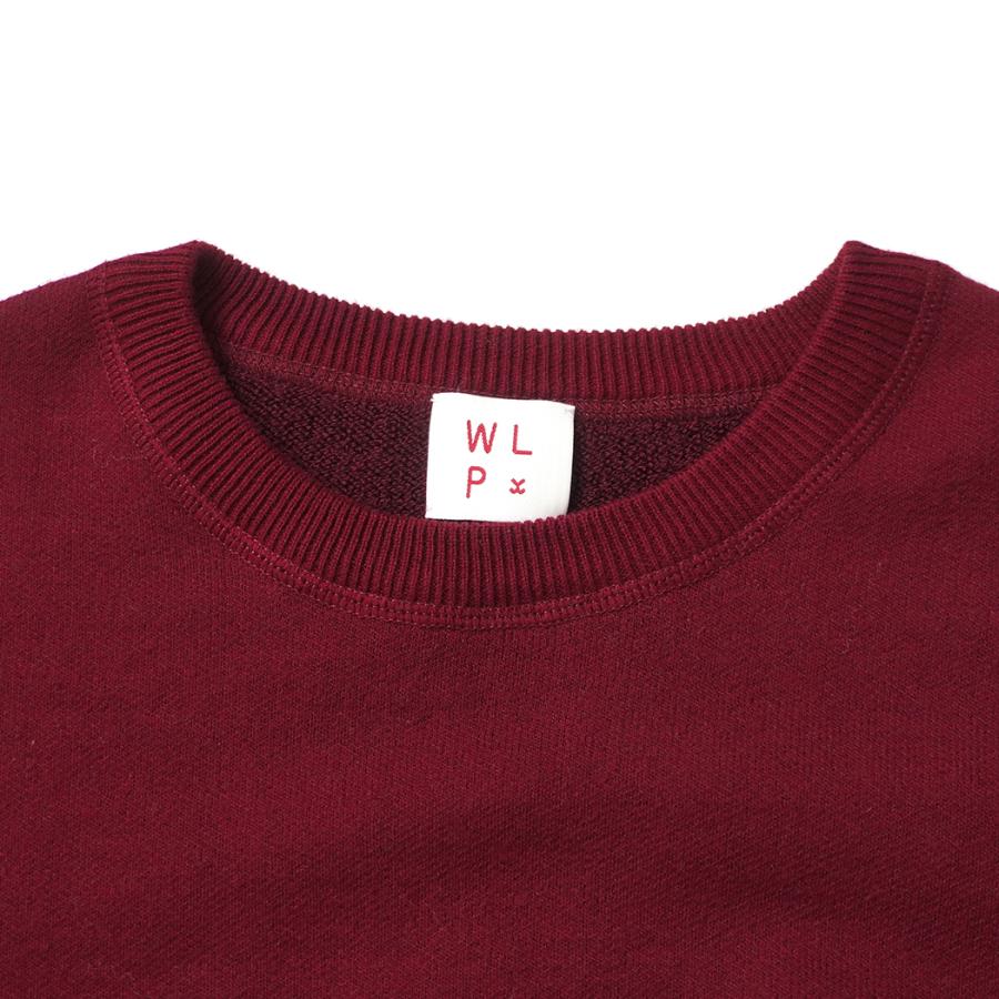 WLP / CREW NECK PO - BGD バーガンディ RL2620 ダブルエルピー ウールコットンニット クルーネックプルオーバー |  | 02