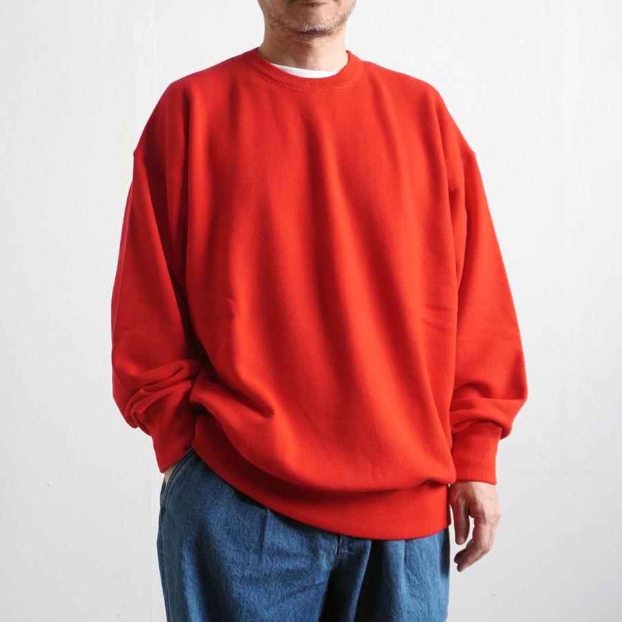 WLP / CREW NECK PO - BGD バーガンディ RL2620 ダブルエルピー ウールコットンニット クルーネックプルオーバー |  | 06