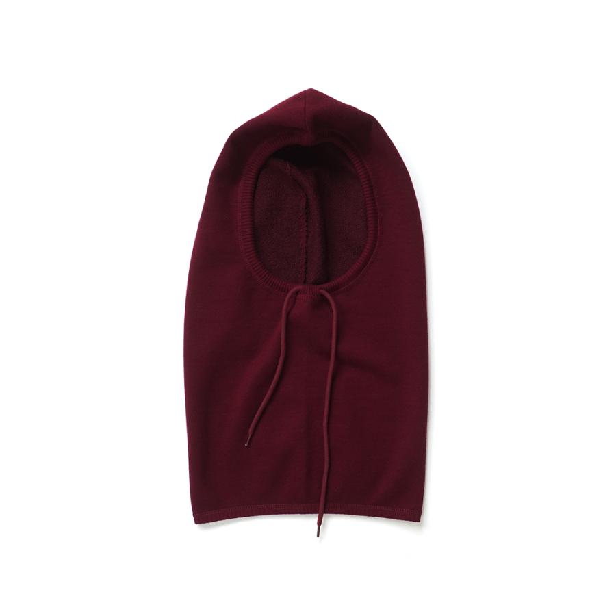 WLP / BALACLAVA - BGD バーガンディ RL2622 ダブルエルピー ウールコットンニット バラクラバ | 