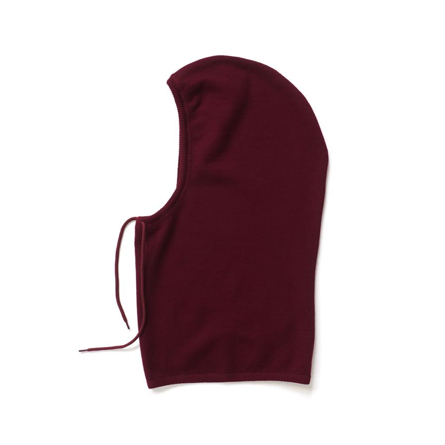 WLP / BALACLAVA - BGD バーガンディ RL2622 ダブルエルピー ウールコットンニット バラクラバ |  | 01