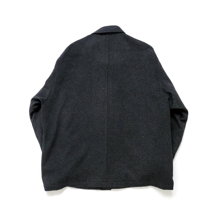 STILL BY HAND スティルバイハンド / BL04264 - CHARCOAL ウール シャツジャケット | STILL BY HAND | 01