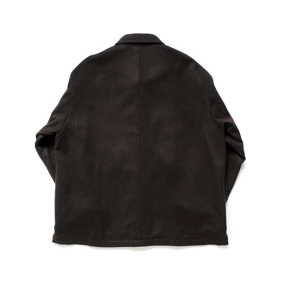 STILL BY HAND スティルバイハンド / BL04264 - DARK BROWN ウール シャツジャケット | STILL BY HAND | 01