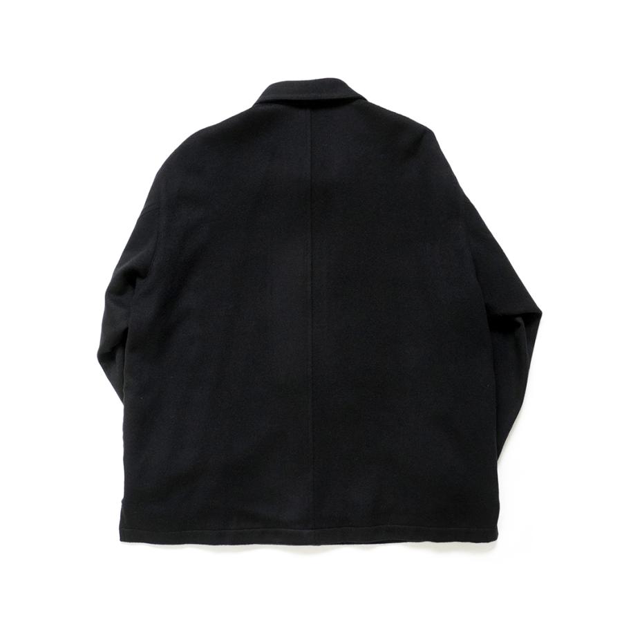 STILL BY HAND スティルバイハンド / BL04264 - BLACK ウール シャツジャケット | STILL BY HAND | 01