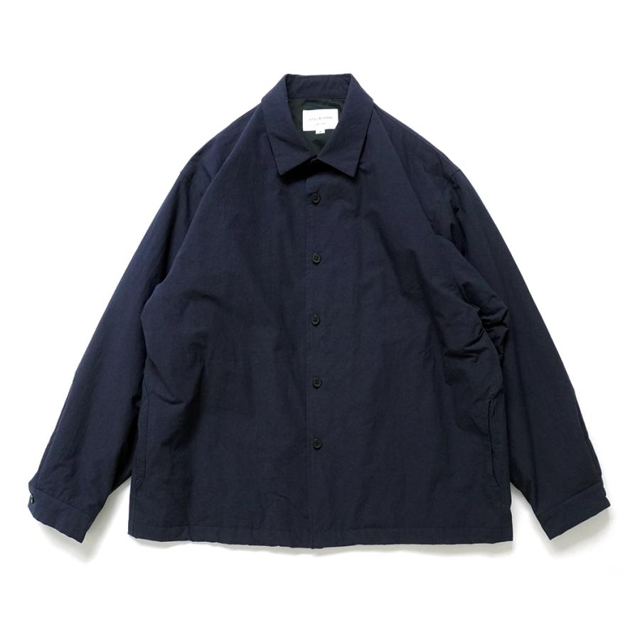 STILL BY HAND スティルバイハンド / BL05264 - NAVY シンサレート中綿 シャツジャケット | STILL BY HAND