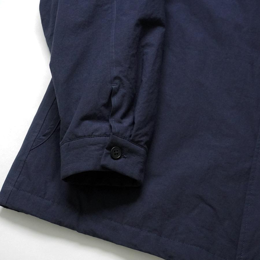 STILL BY HAND スティルバイハンド / BL05264 - NAVY シンサレート中綿 シャツジャケット | STILL BY HAND | 04