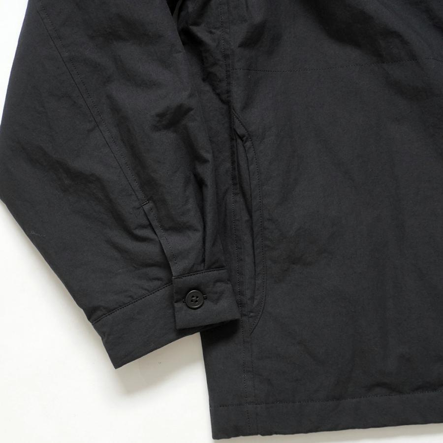 STILL BY HAND スティルバイハンド / BL05264 - BLACK シンサレート中綿 シャツジャケット | STILL BY HAND | 03