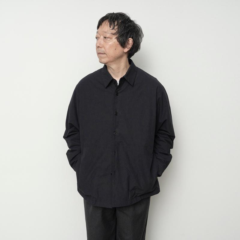 STILL BY HAND スティルバイハンド / BL05264 - BLACK シンサレート中綿 シャツジャケット | STILL BY HAND | 06