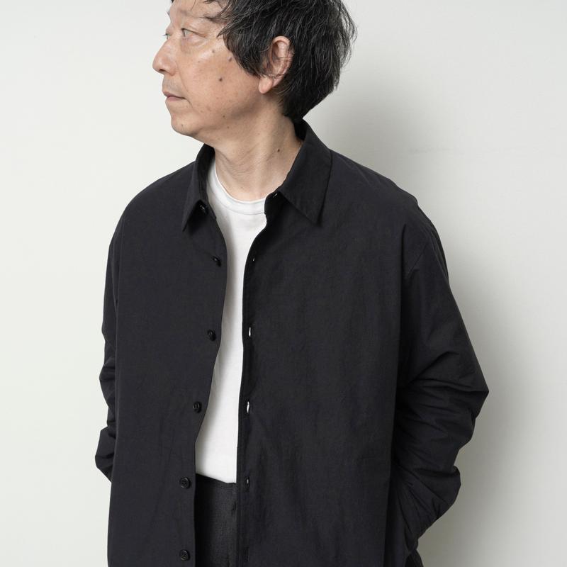 STILL BY HAND スティルバイハンド / BL05264 - BLACK シンサレート中綿 シャツジャケット | STILL BY HAND | 08