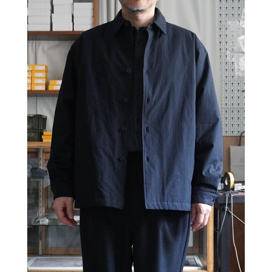 STILL BY HAND スティルバイハンド / BL05264 - BLACK シンサレート中綿 シャツジャケット | STILL BY HAND | 09