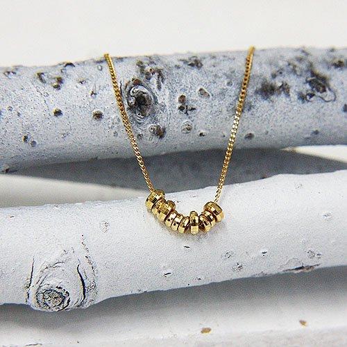 イロンデール エペパン hirondelle et pepin / k18 hn-9-2-222 ドーナツミラーネックレス レディース ギフト プレゼント アクセサリー ジュエリ… | hirondelle | 04