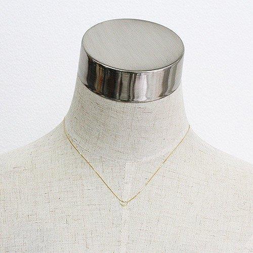 イロンデール エペパン hirondelle et pepin / k18 hn-9-2-235 ワイヤーハートネックレス レディース ギフト プレゼント アクセサリー ジュエリ… | hirondelle | 04