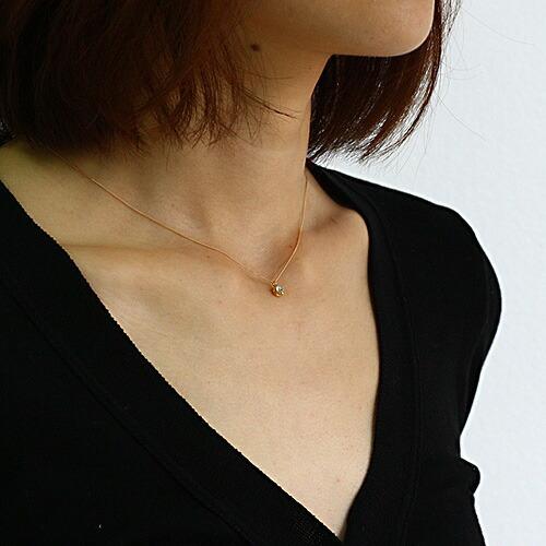 イロンデール エペパン hirondelle et pepin / k18 hn-9s-266 ローズカットダイヤネックレス レディース ギフト プレゼント アクセサリー ジュ… | hirondelle | 03