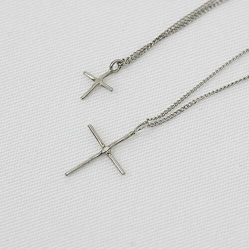 イロンデール エペパン hirondelle et pepin / pt pn-10w-06 40cmクロスネックレス レディース ギフト プレゼント アクセサリー ジュエリー | hirondelle | 02