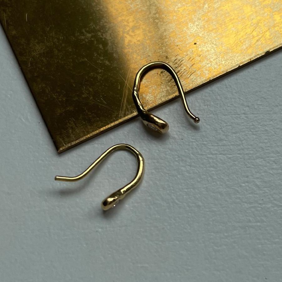 イロンデール エペパン hirondelle et pepin / k18 h-p-6-8-79 ドロップダイヤピアス  （両耳タイプ） レディース ギフト プレゼント アクセサ… | hirondelle | 01