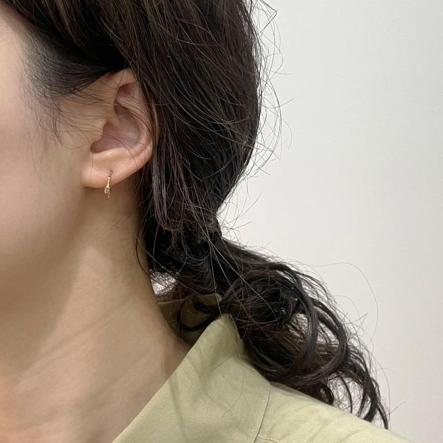 イロンデール エペパン hirondelle et pepin / k18 h-p-6-8-79 ドロップダイヤピアス  （両耳タイプ） レディース ギフト プレゼント アクセサ… | hirondelle | 04