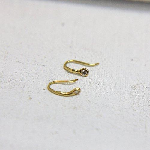 イロンデール エペパン hirondelle et pepin / k18 h-p-6-8-79 ドロップダイヤピアス  （両耳タイプ） レディース ギフト プレゼント アクセサ… | hirondelle | 06