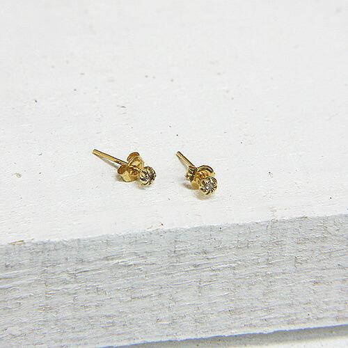 イロンデール エペパン hirondelle et pepin / k18 h-p-6-8-77 SSダイヤピアス  （両耳タイプ） レディース ギフト プレゼント アクセサリー ジ… | hirondelle