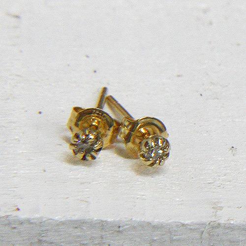 イロンデール エペパン hirondelle et pepin / k18 h-p-6-8-77 SSダイヤピアス  （両耳タイプ） レディース ギフト プレゼント アクセサリー ジ… | hirondelle | 01