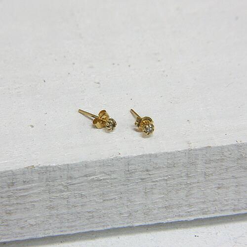 イロンデール エペパン hirondelle et pepin / k18 h-p-6-8-77 SSダイヤピアス  （両耳タイプ） レディース ギフト プレゼント アクセサリー ジ… | hirondelle | 02