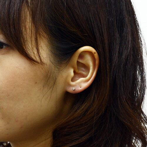 イロンデール エペパン hirondelle et pepin / k18 h-p-6-8-77 SSダイヤピアス  （両耳タイプ） レディース ギフト プレゼント アクセサリー ジ… | hirondelle | 03