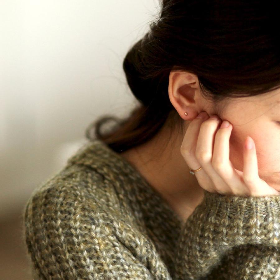 イロンデール エペパン hirondelle et pepin / k18 hp-9-2-222 ビーンピアス  （両耳タイプ） レディース ギフト プレゼント アクセサリー ジュ… | hirondelle | 05