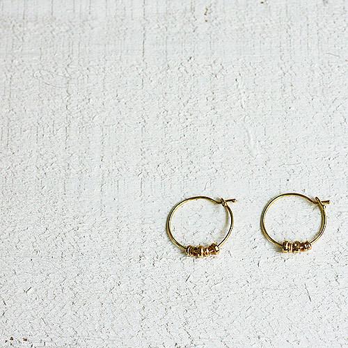 hirondelle et pepin ドーナツミラーネックレス 【公式通販】