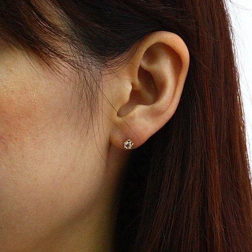 hirondelle et pepin イロンデール pt900プチダイヤピアス