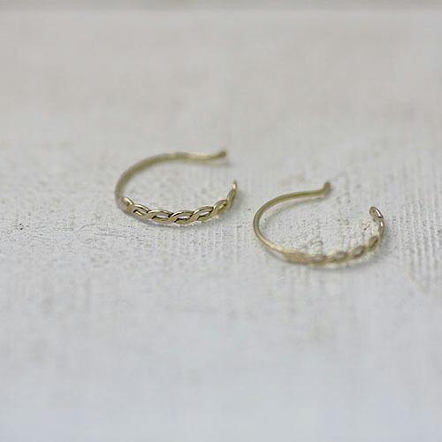 イロンデール エペパン hirondelle et pepin / k18 hp-9s-250 ツイストピアス  （両耳タイプ） レディース ギフト プレゼント アクセサリー ジ… | hirondelle | 01