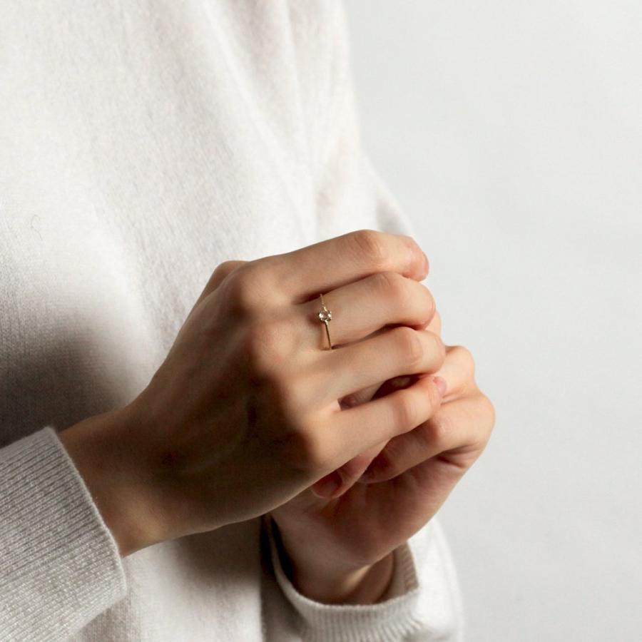 イロンデール エペパン hirondelle et pepin / k18 hr-9s-262 ローズカットダイヤリング レディース 指輪 ギフト プレゼント 記念日 アクセサリ… | hirondelle | 02