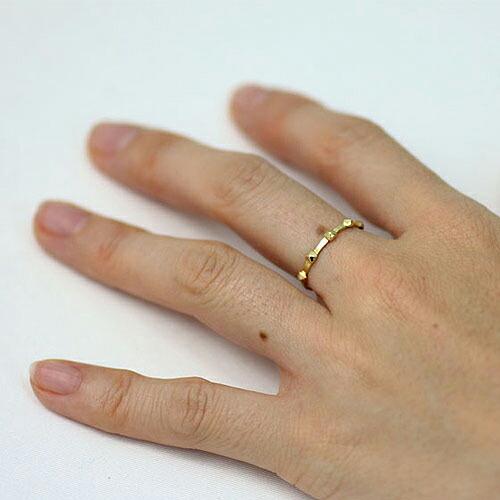 イロンデール エペパン hirondelle et pepin / hr-9s-253 k18 スタッズリング M レディース 指輪 ギフト プレゼント 記念日 アクセサリー ジュ… | hirondelle | 02