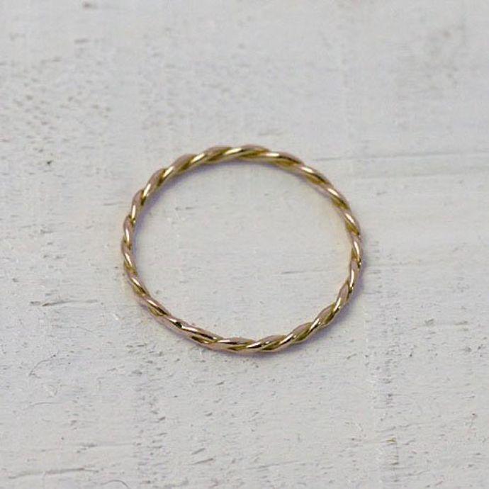 イロンデール エペパン hirondelle et pepin / k18 hr-9s-243 ツイストリング レディース 指輪 ギフト プレゼント 記念日 アクセサリー ジュエ… | hirondelle | 03