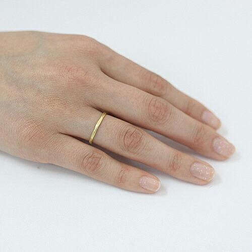 イロンデール エペパン hirondelle et pepin / k18 hr-10w-276 マットリング - ミディアム レディース 指輪 ギフト プレゼント 記念日 アクセサ… | hirondelle | 02