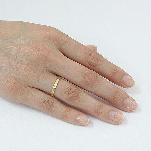 イロンデール エペパン hirondelle et pepin / k18 hr-10w-277 マットリング - ワイド レディース 指輪 ギフト プレゼント 記念日 アクセサリー… | hirondelle | 03