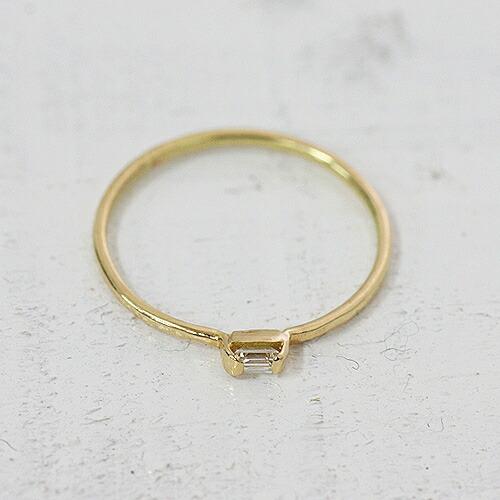 イロンデール エペパン hirondelle et pepin / k18 hr-10w-286 バゲットダイヤリング レディース 指輪 ギフト プレゼント 記念日 アクセサリー … | hirondelle | 01